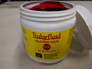 RubyFluid膏状助焊剂-焊剂- 1磅罐