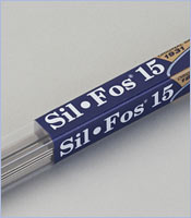 Sil-Fos 15钎焊棒，1磅管，Lucas-Milhaupt 95150