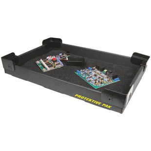 Protektive Pak 37762防的堆叠超级Tek-Tray Plastek角落,18岁