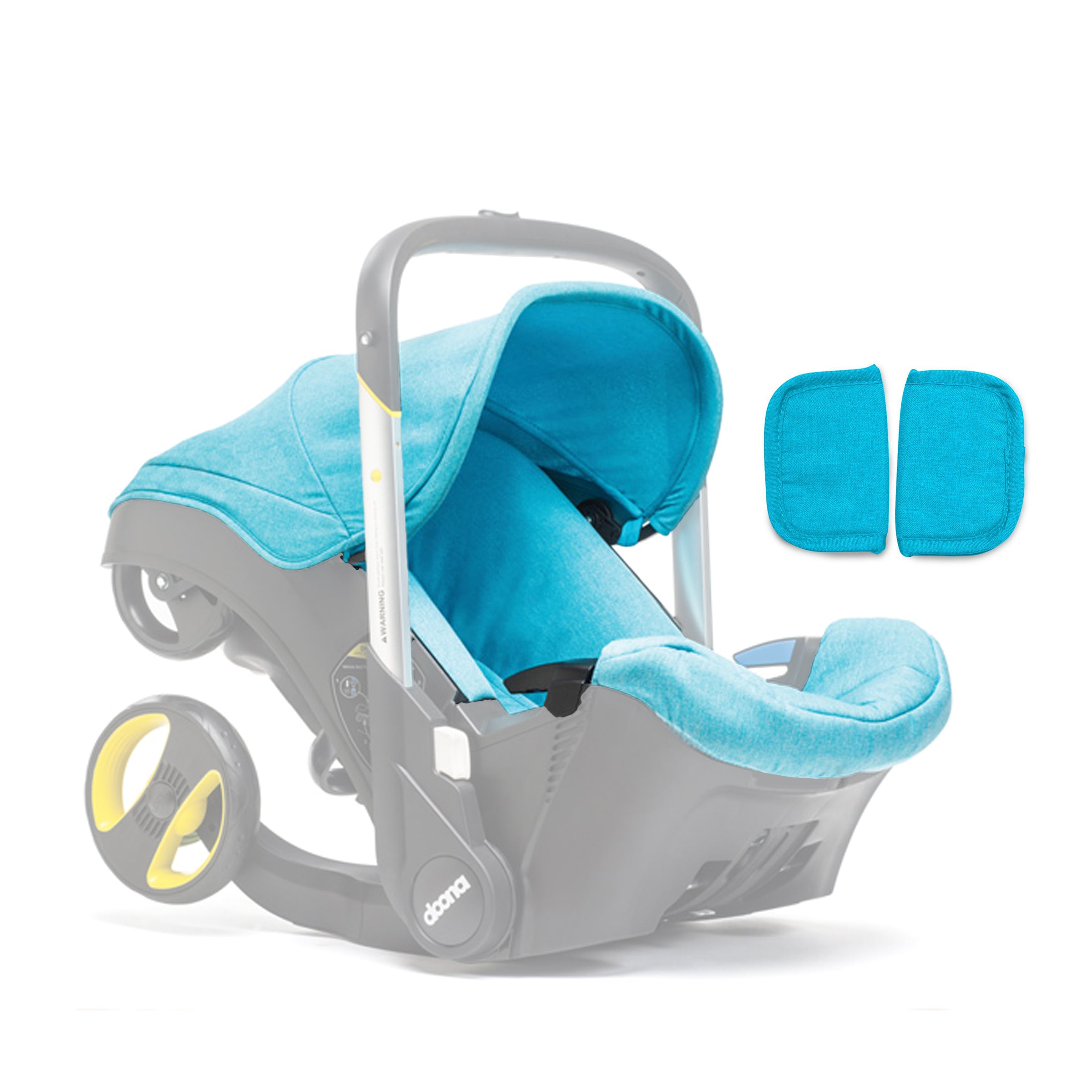 bertini double pram