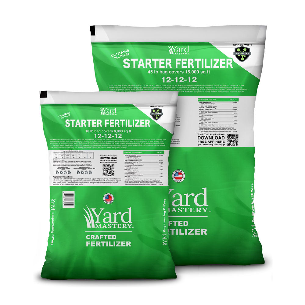 12-12-12 Starter Fertilizer 3% Iron - Bio-Nite - Granular Lawn Fertilizer | Yard Mastery - LawnCareNut product image