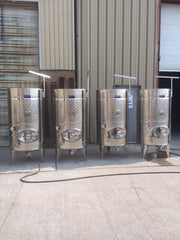 photo of wine tanks