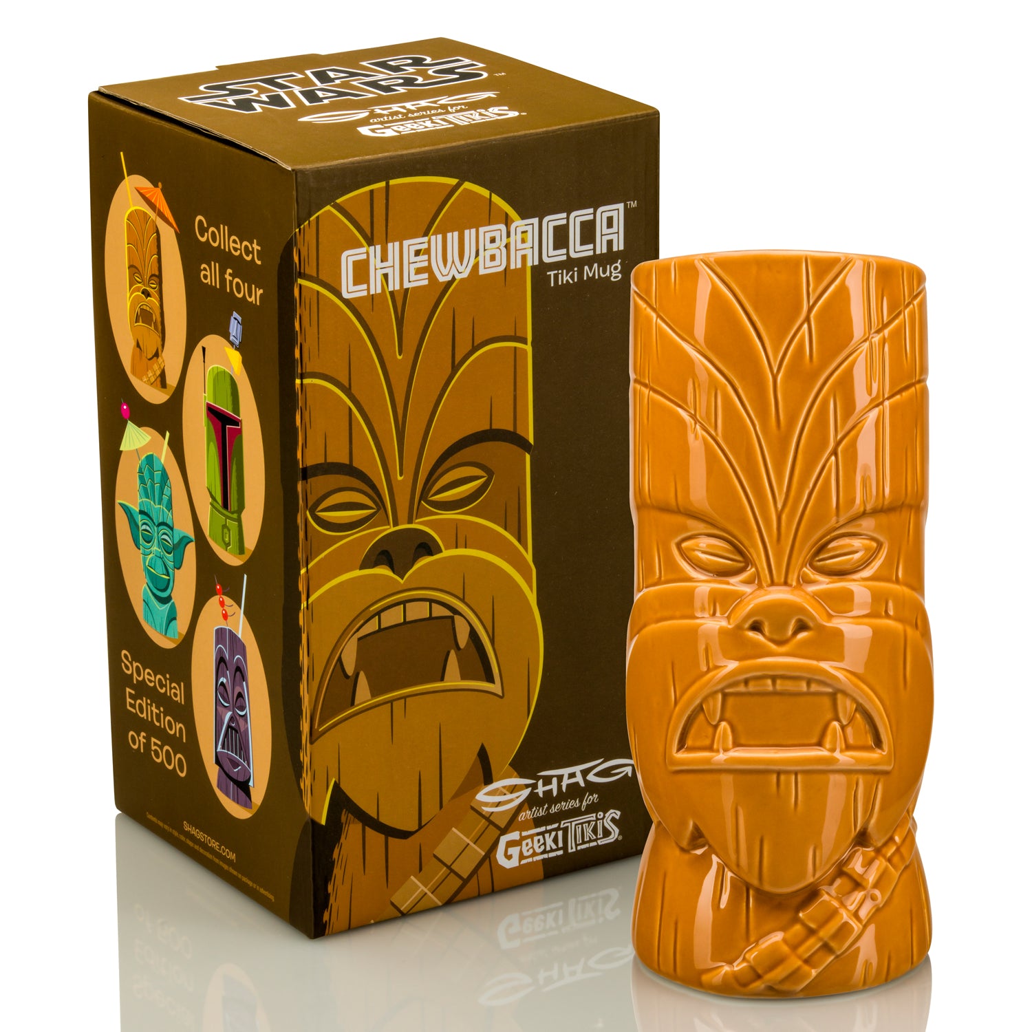 chewbacca tiki mug