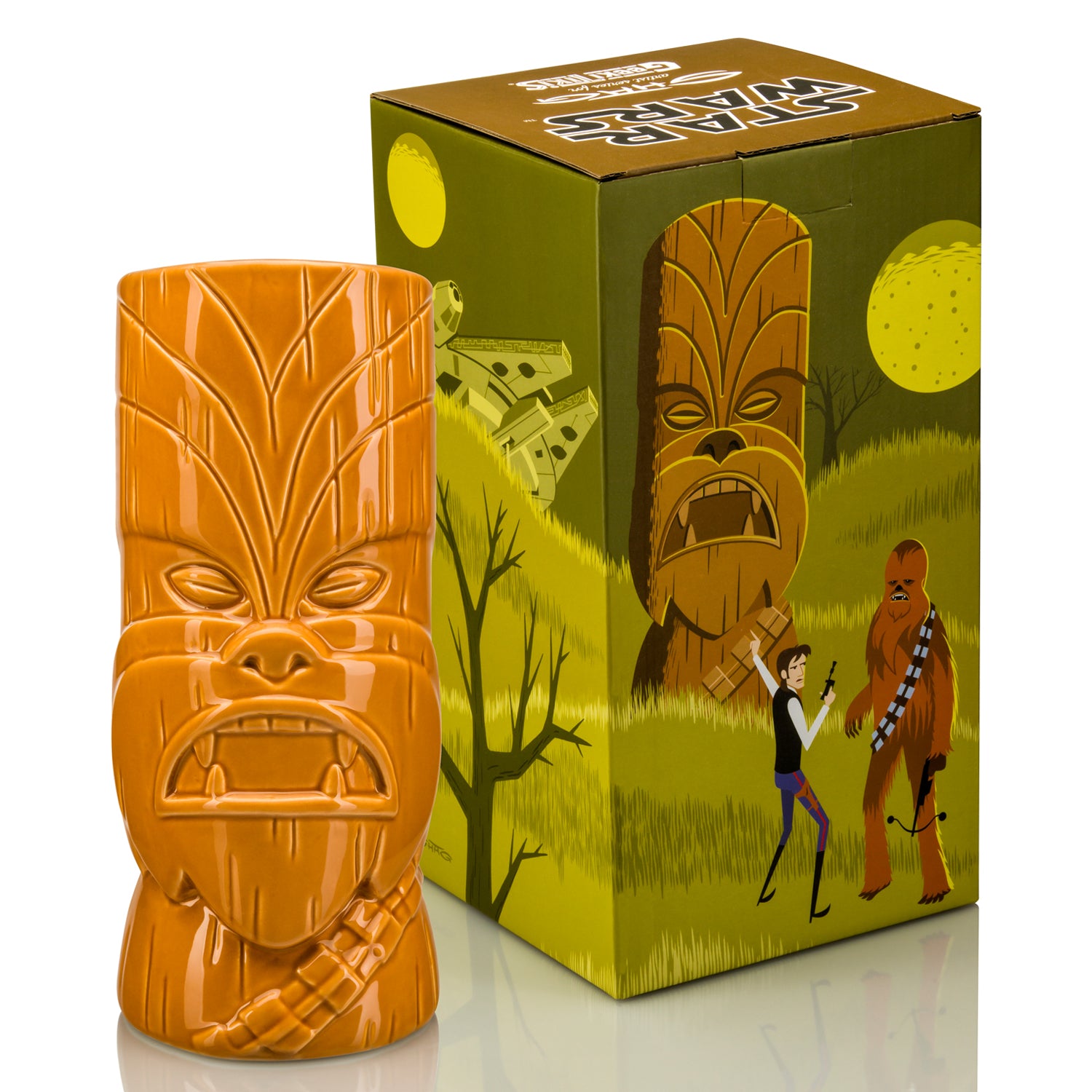 chewbacca tiki mug