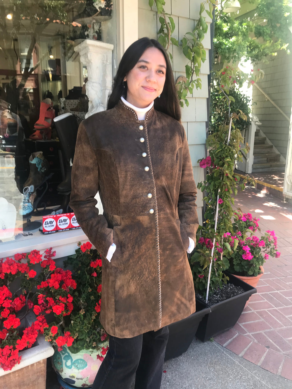 Jose Luis Women's Buckskin Color Leather Jacket – Pegasus Leather