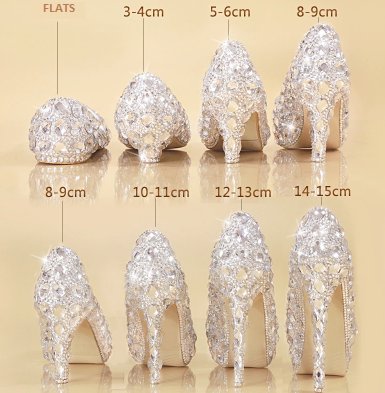 create your own rhinestone cinderalal shoes