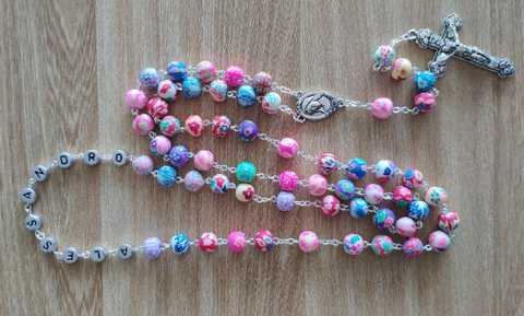 custom name rosary