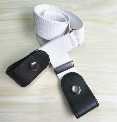 fashion bet no buckle buckel white and black color
