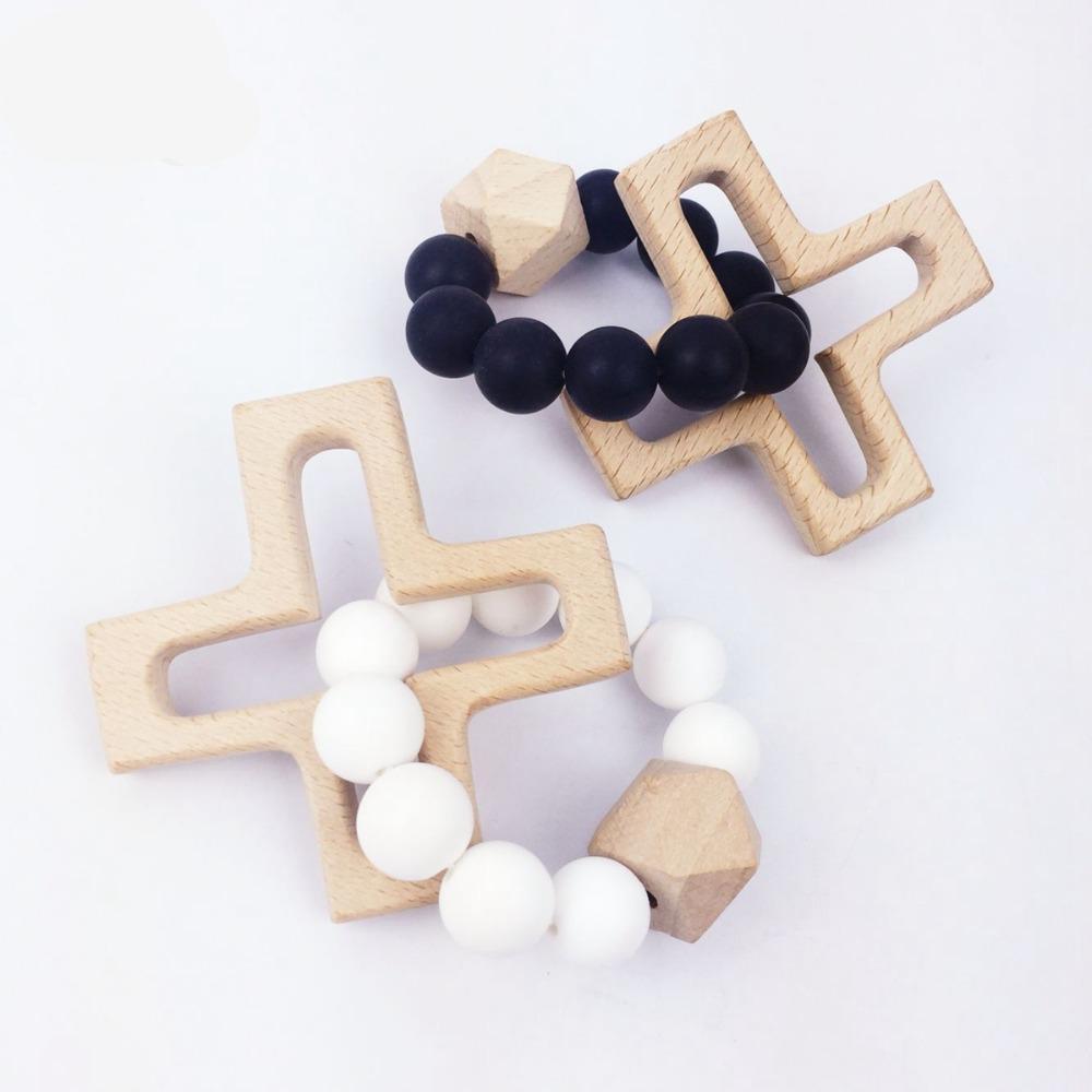 silicone teething rosary