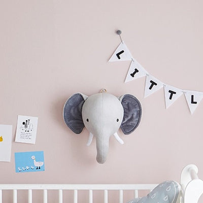 stuffed animal heads for nursery