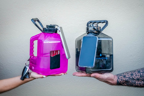 A Smart Water Bottle that can multitask- water jug