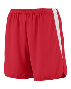 Velocity Track Shorts / Red / Cape Henry Strength & Conditioning
