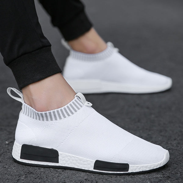 breathable slip on shoes mens