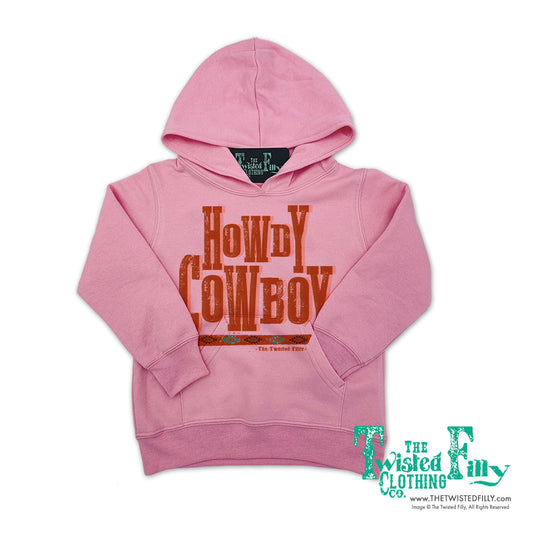 Howdy Cowboy - Youth Girls Hoodie - Assorted Colors – The Twisted Filly  Clothing Co.