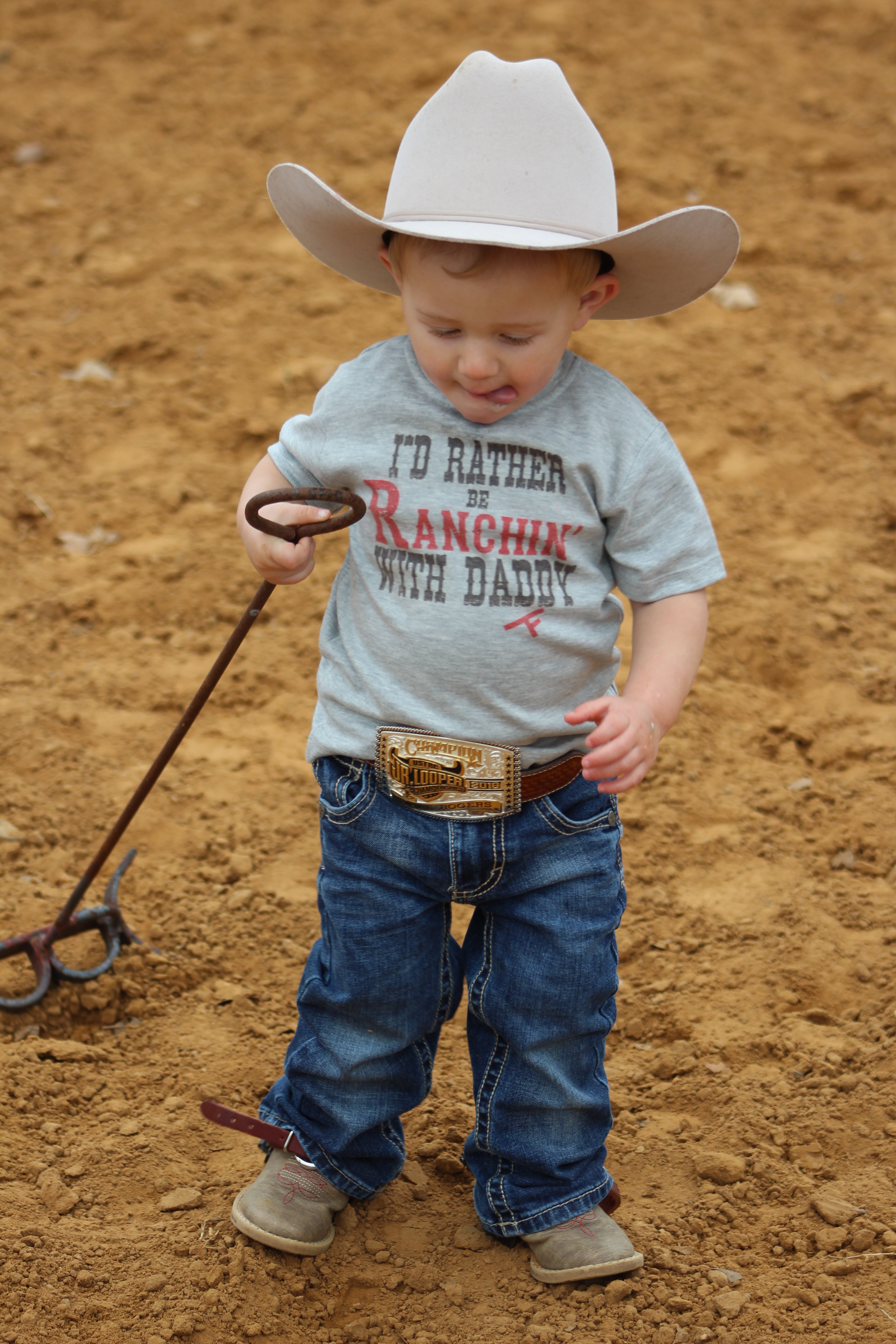 Just Cowboyin' - Youth Hoodie - Blue – The Twisted Filly Clothing Co.