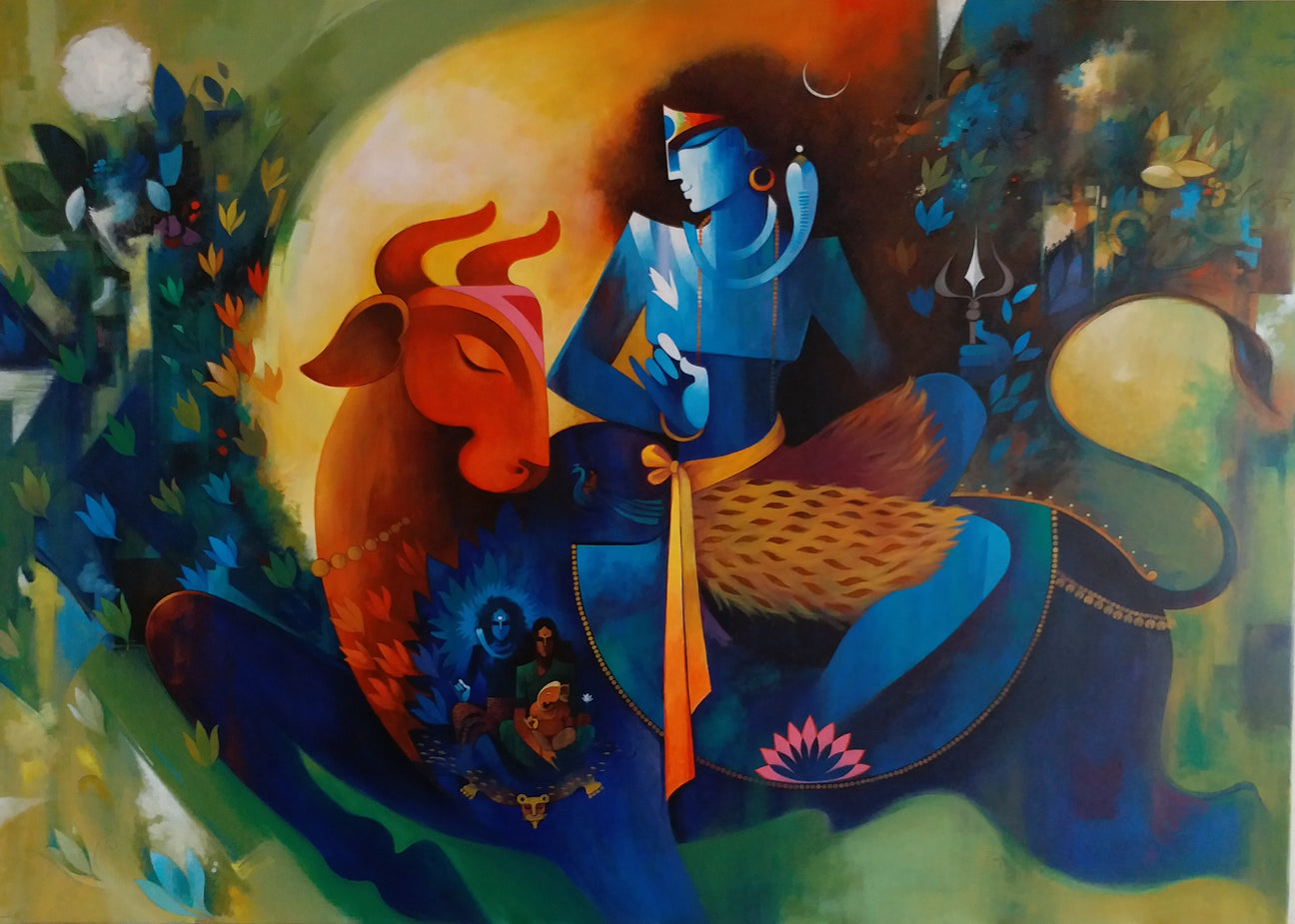 Lord Shiva family – Aartique