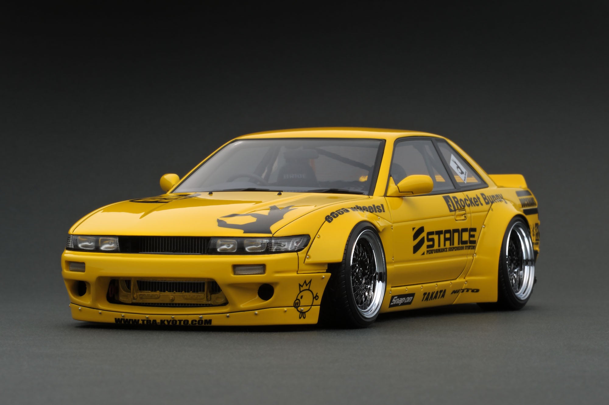 Ig1135 Rocket Bunny S13 V2 Yellow Ignition Model