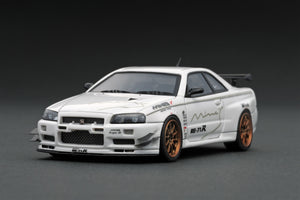 Ig Online Shop Limited Ig1817 Nissan Skyline Gt R Mine S R34 White Ignition Model