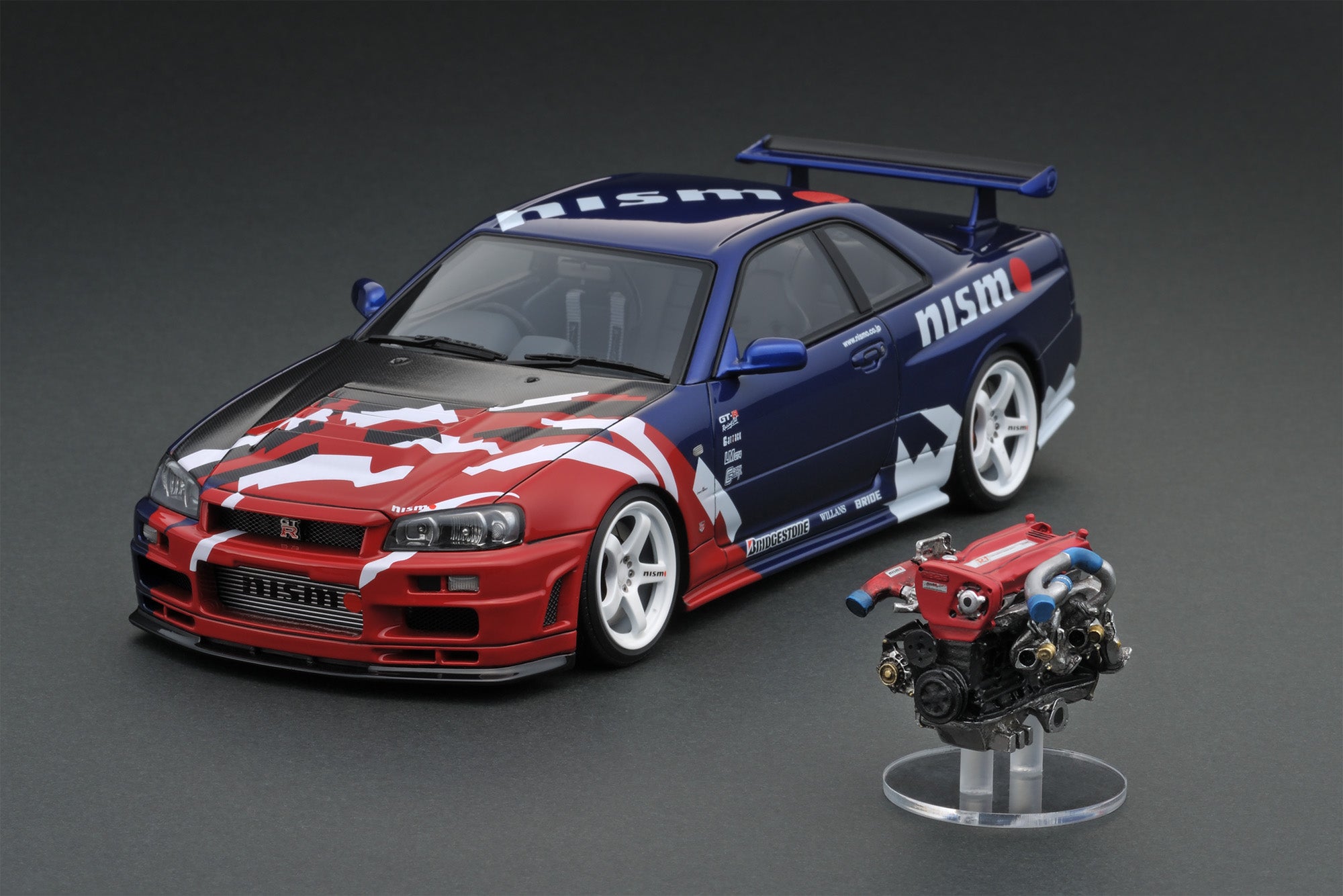 Ig Event Online Shop Limited Ig16 1 18 Nismo R34 Gt R R Tune Launch Ignition Model