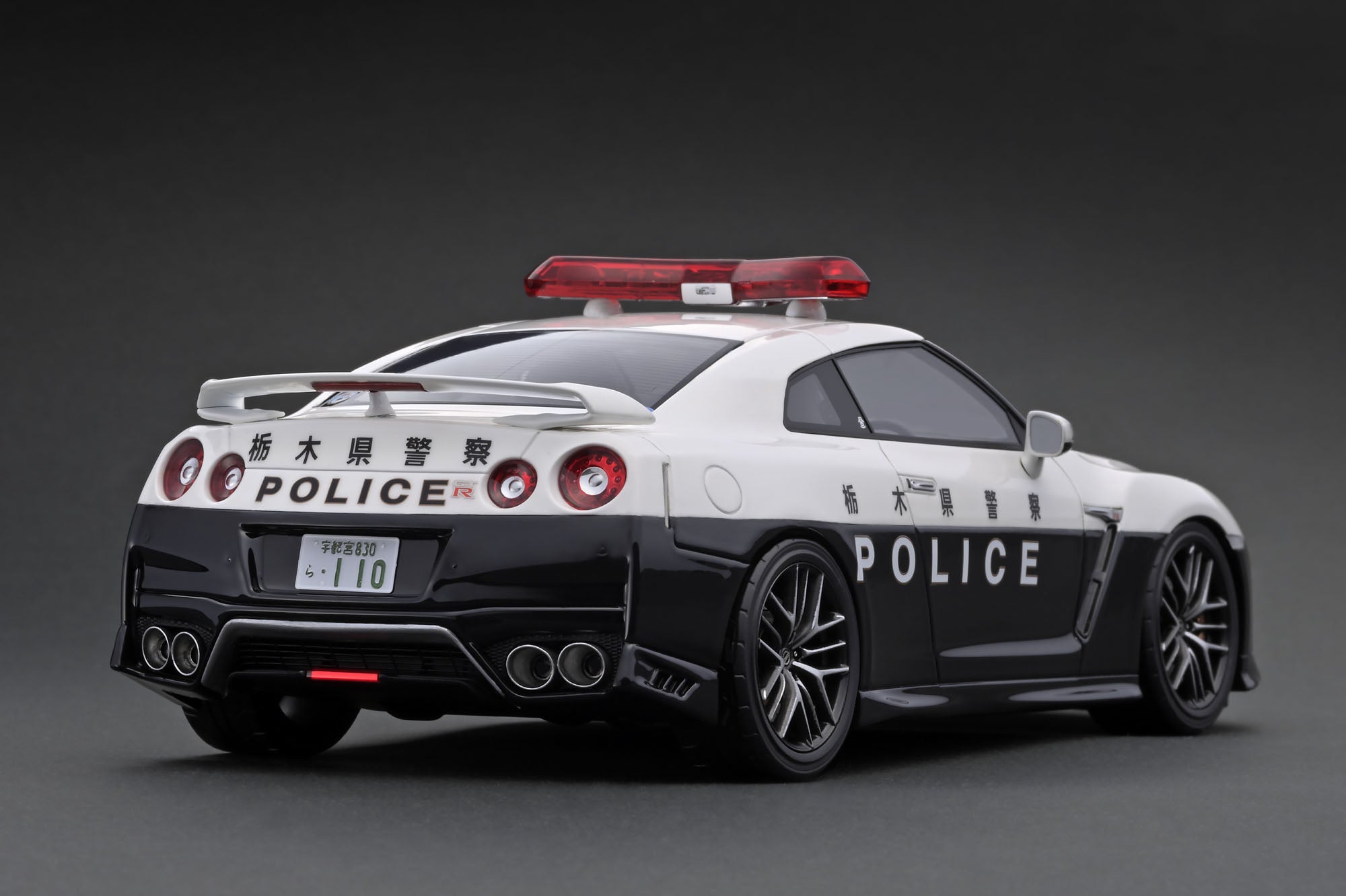 Ig1901 Nissan Gt R R35 18 栃木県警察高速道路交通警察隊車両 Tochigi Police Express Ignition Model
