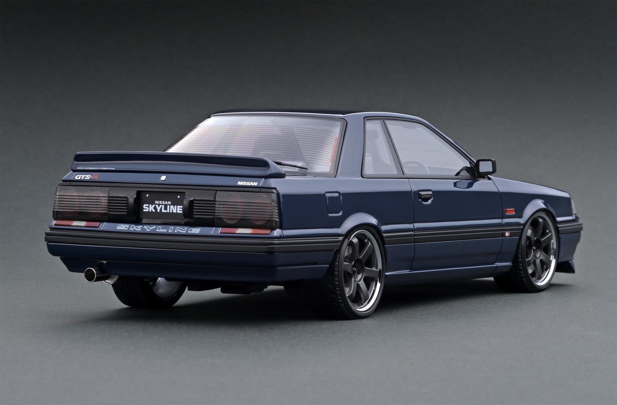 Ig2107 Nissan Skyline Gts R R31 Blue Black Ignition Model