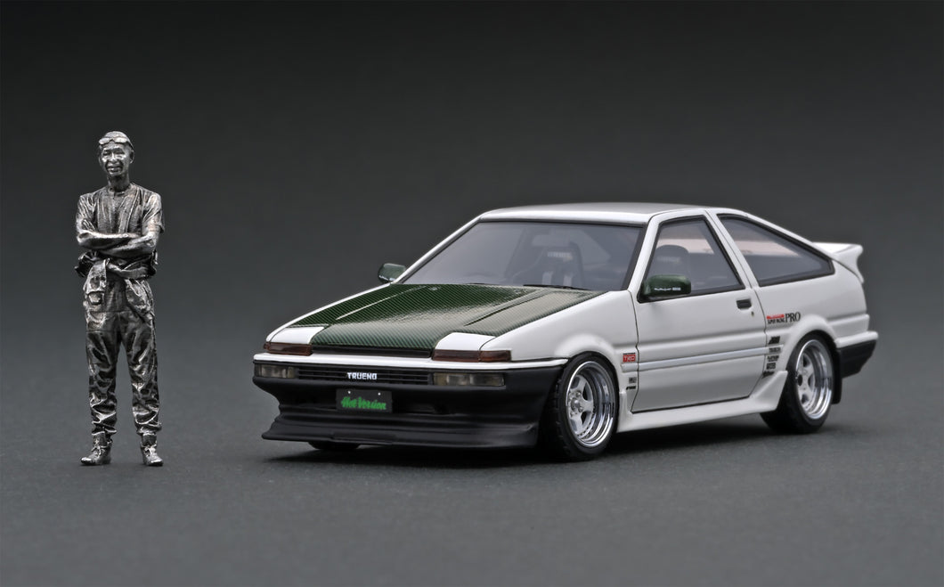 トヨタAE86トレノ後期 Engine.ver ガラスiPhoneケース