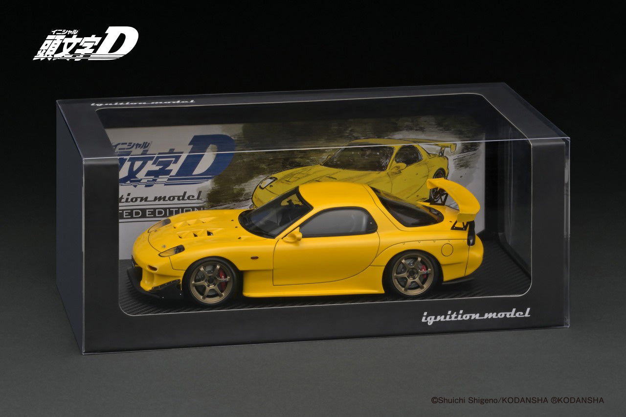 4年保証』 【新品】ignition INITIAL model 1/43 (FD3S) 頭文字D 附