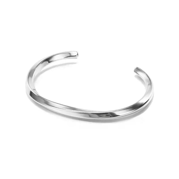 Simple-Irregular-Wist-Open-Silver-Color-Bracelet-Bangle-For-Women-Trendy-Jewelry