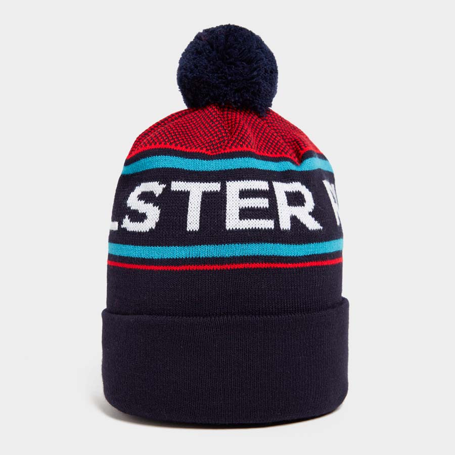 Ulster Rugby 22/23 Bobble Hat 2 - Navy- Adult | Huge Rugby