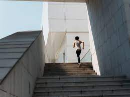 Take the stairs and sight-see by foot