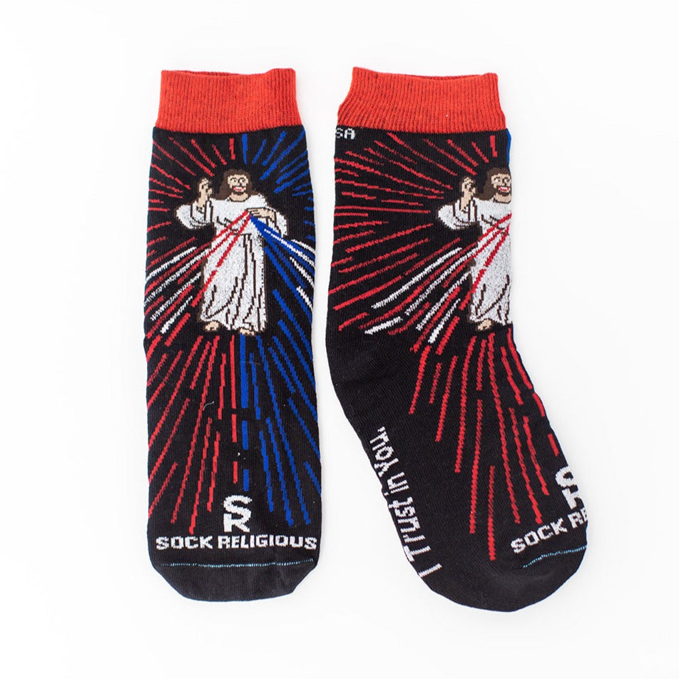  HAPPYPOP Unisex Christian Socks Religious Socks Pastor Socks  Jesus Socks