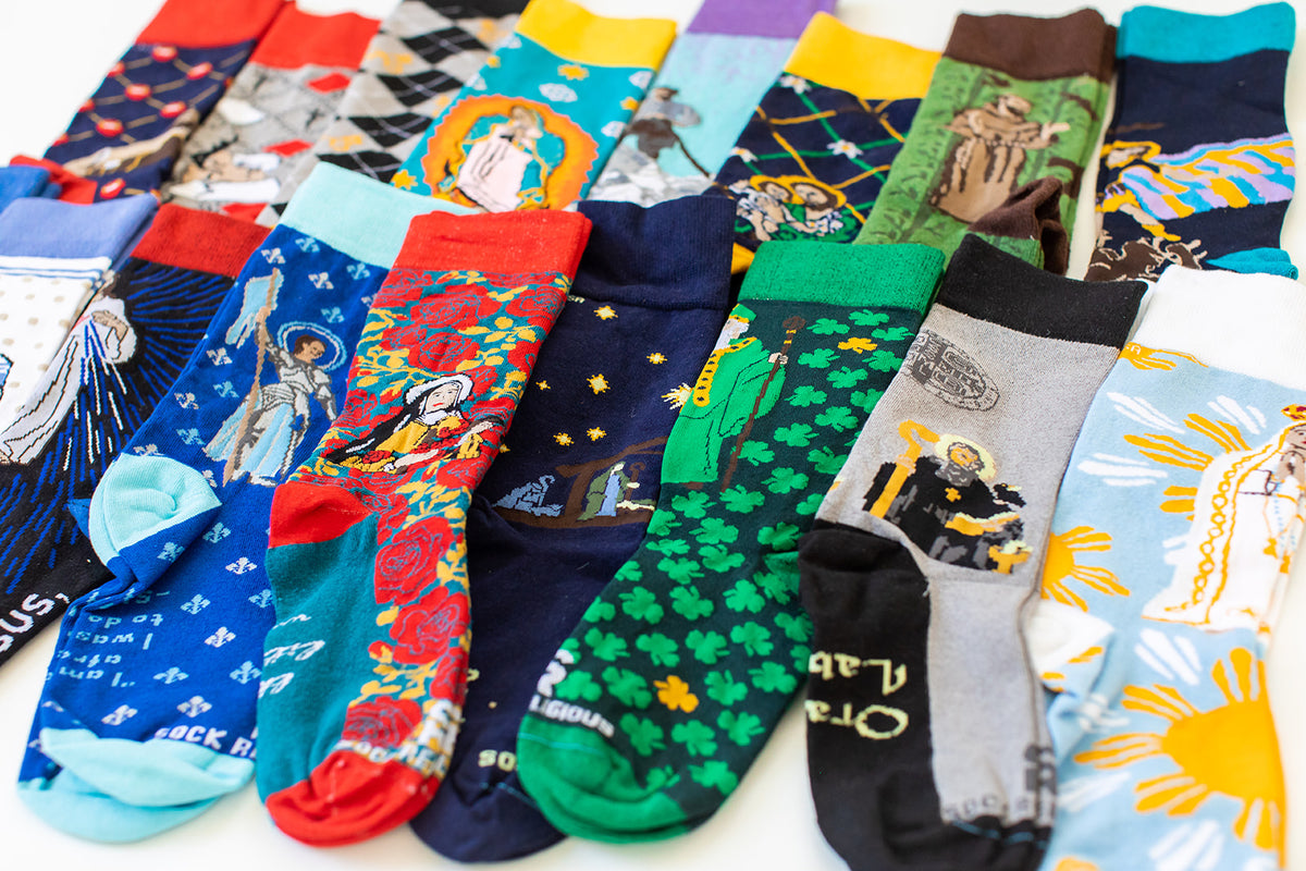 Note in the Pocket - This month we're collecting new socks and