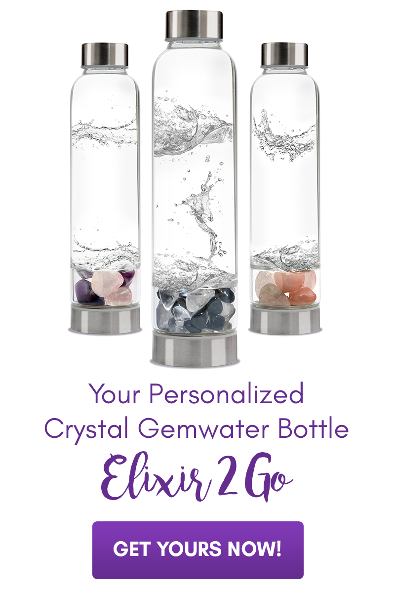 Gemstone Well Crystal Water Bottles