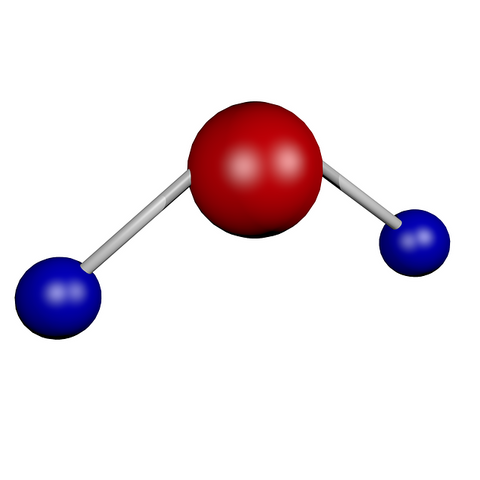 h2o atom