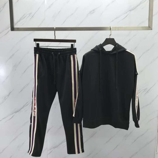 black gucci tracksuit