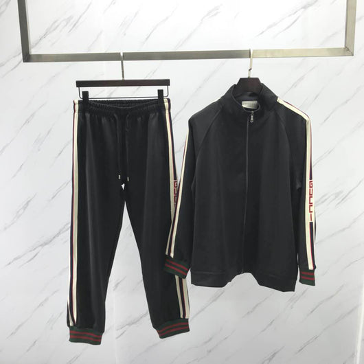 black gucci tracksuit