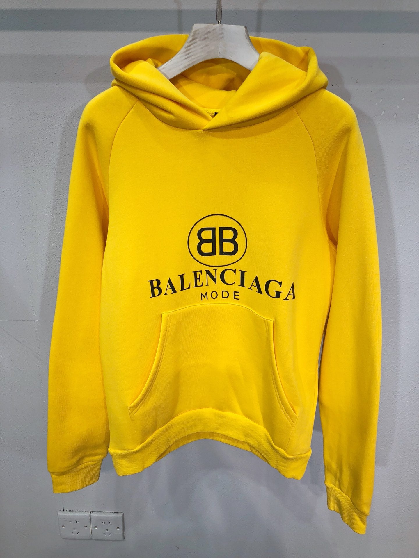 balenciaga hoodie womens yellow