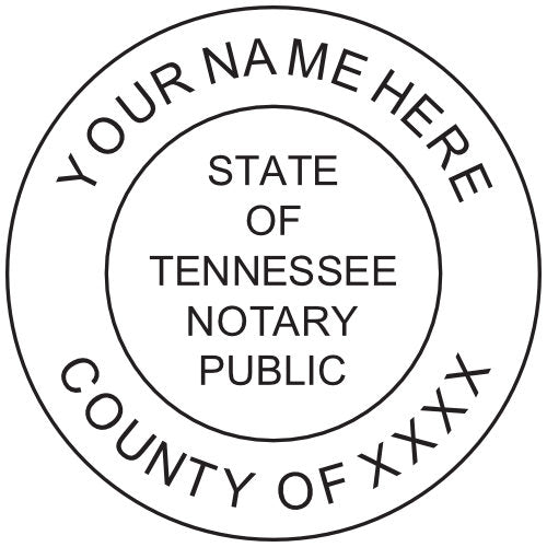 Tennessee Notary Stamp And Seal Pro Stamps 5629