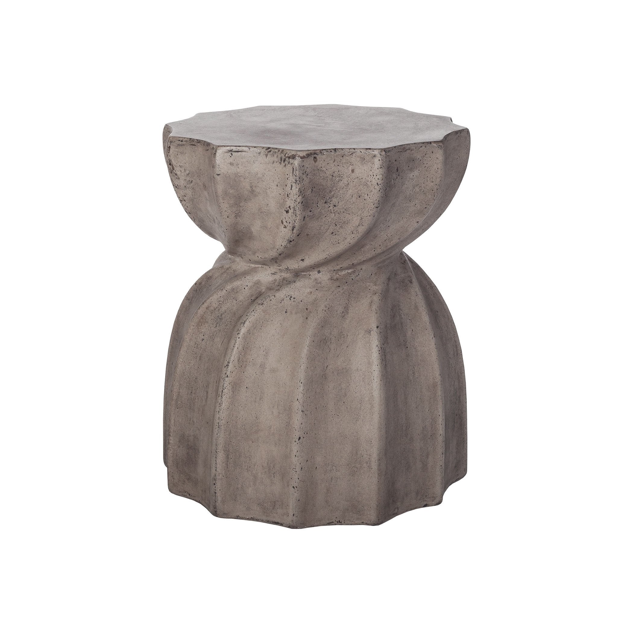 Guildmaster Gui-157-032 Industrial Warp Collection Waxed Concrete Finish Table