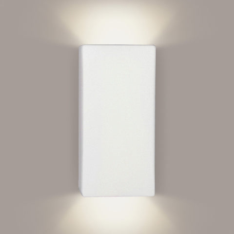 A19 1804-CFL13-A11 Islands of Light Collection Flores Fog Finish Wall Sconce