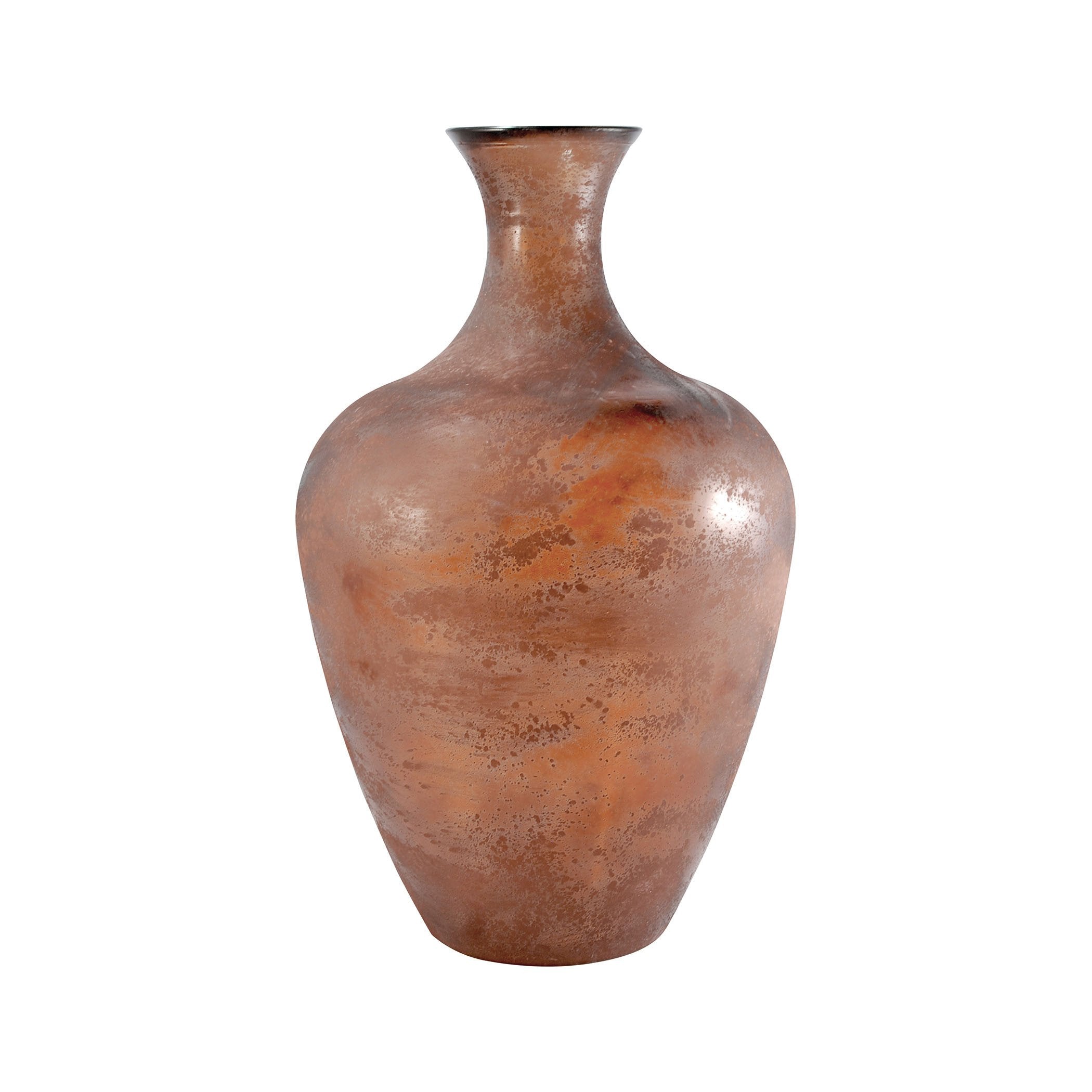 UPC 769072311536 product image for Pomeroy POM-311536 Chloe Collection Textured Rust Finish Vase/Urn | upcitemdb.com