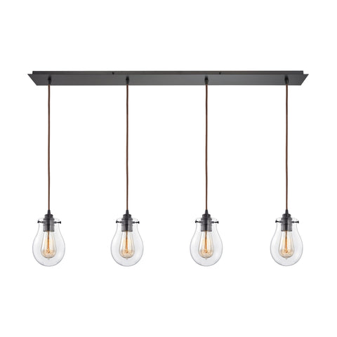 ELK Lighting 31934/4LP Jaelyn Collection Oil Rubbed Bronze Finish