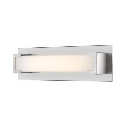 1 Light Linear Vanity in Brushed Nickel Finish