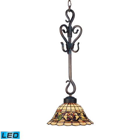 ELK Lighting 369-VA-LED Tiffany Buckingham Collection Vintage Antique Finish