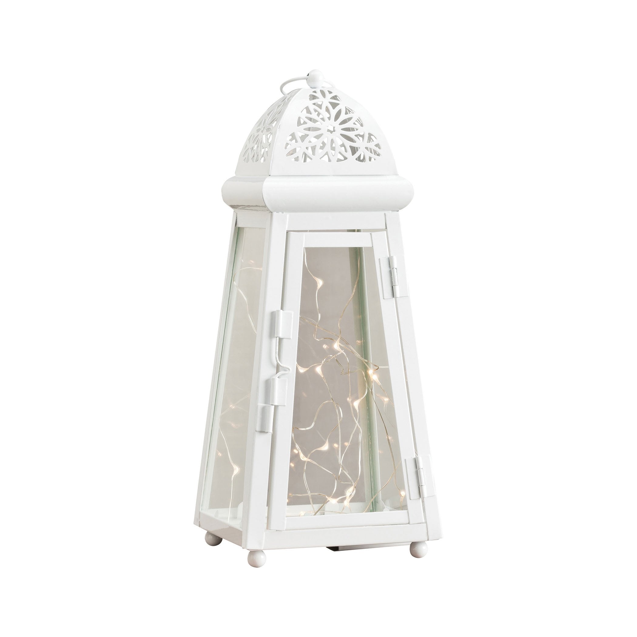 UPC 769072401039 product image for Pomeroy POM-401039 Claremont Collection White Finish Lantern | upcitemdb.com