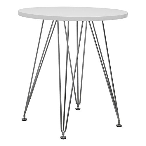 Mod Made Mm-gt-027f-white Paris Tower Round Table