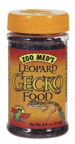 2 Quantity Of Leopard Gecko Dry Food .4oz (jar) (zm-14)