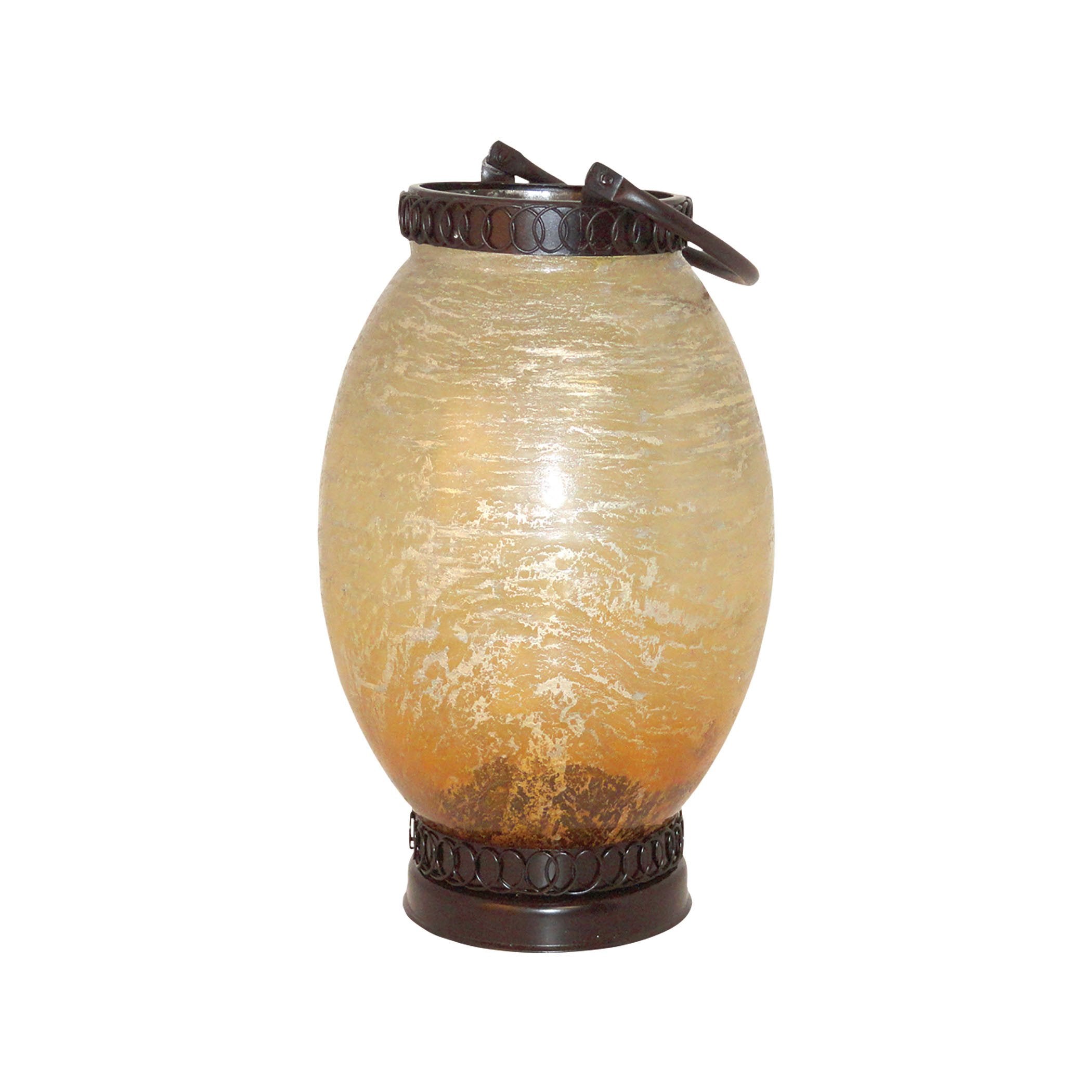 UPC 769072438561 product image for Pomeroy POM-438561 Sunset Collection Rustic,Sunset Artifact Finish Lantern | upcitemdb.com