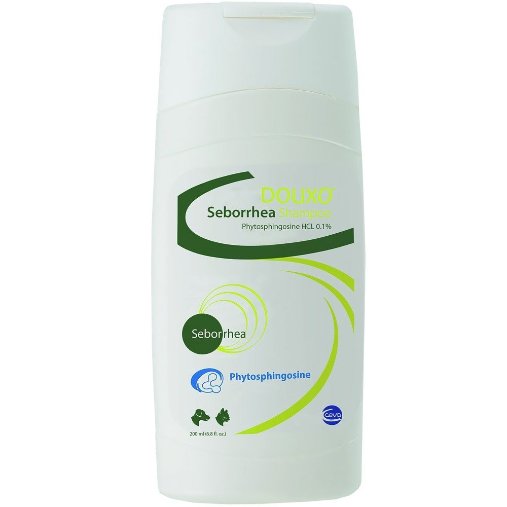 Douxo Seborrhea Shampoo 6.8 Oz Bottle Green