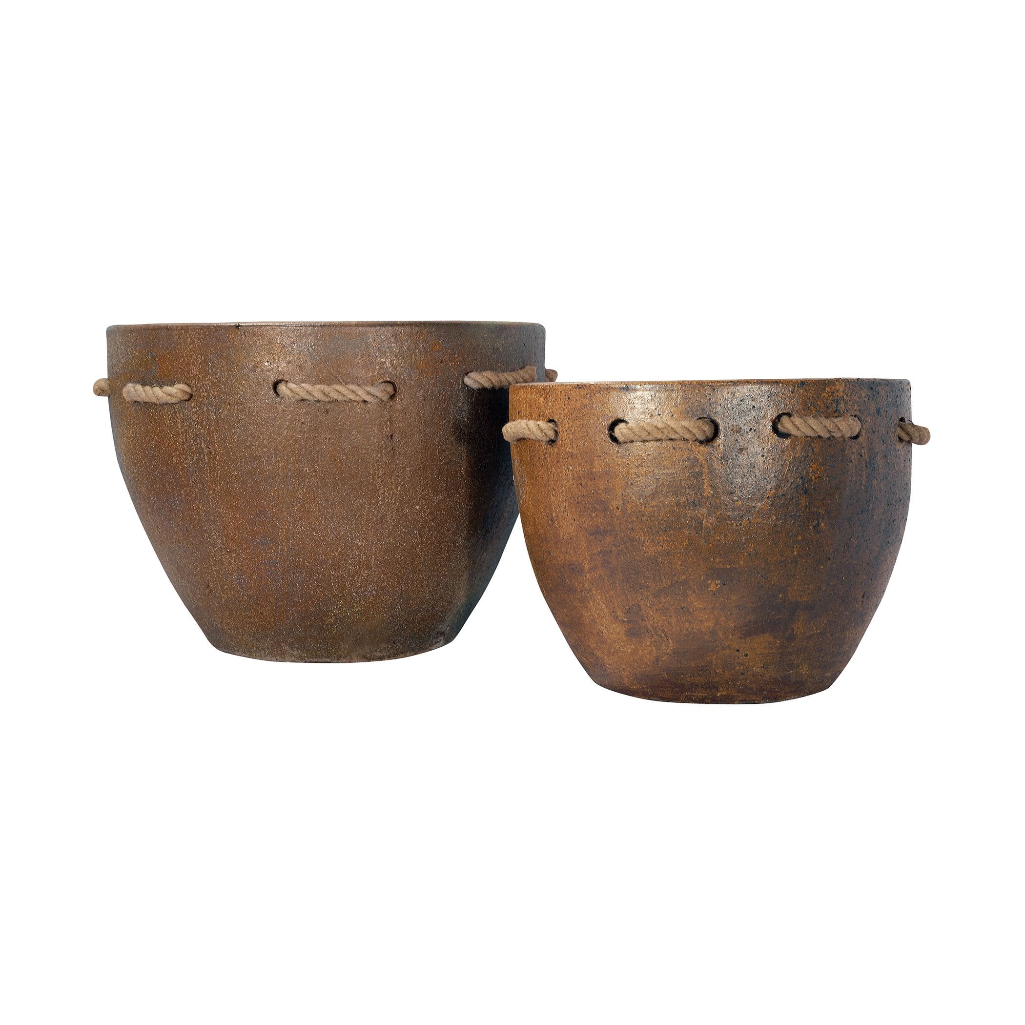 UPC 769072551468 product image for Pomeroy POM-551468 Porter Collection Tuscan Finish Planter | upcitemdb.com